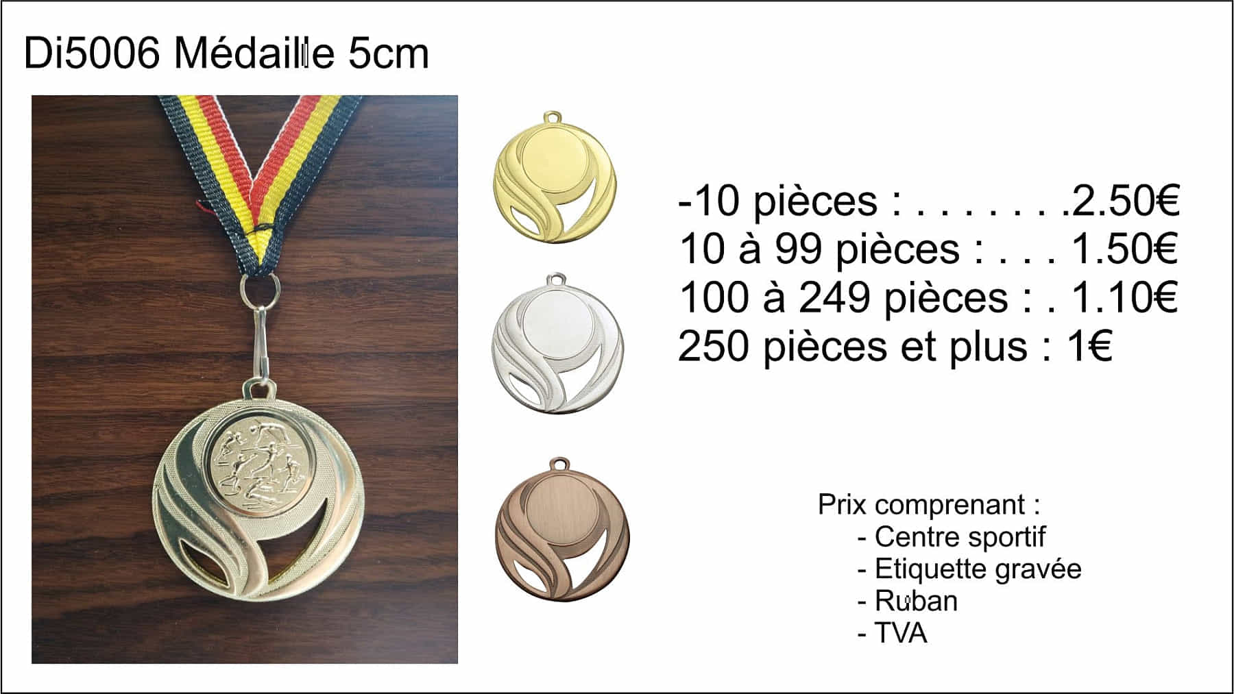médaille 5006